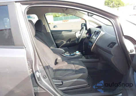 2017 Nissan Leaf Sv из США, поврежденный, VIN 1N4BZ0CP2HC301621